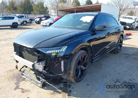 2021 Audi Rs Q8 Tfsi Quattro Tiptronic from USA, damaged, VIN WU1ARAF18MD017596